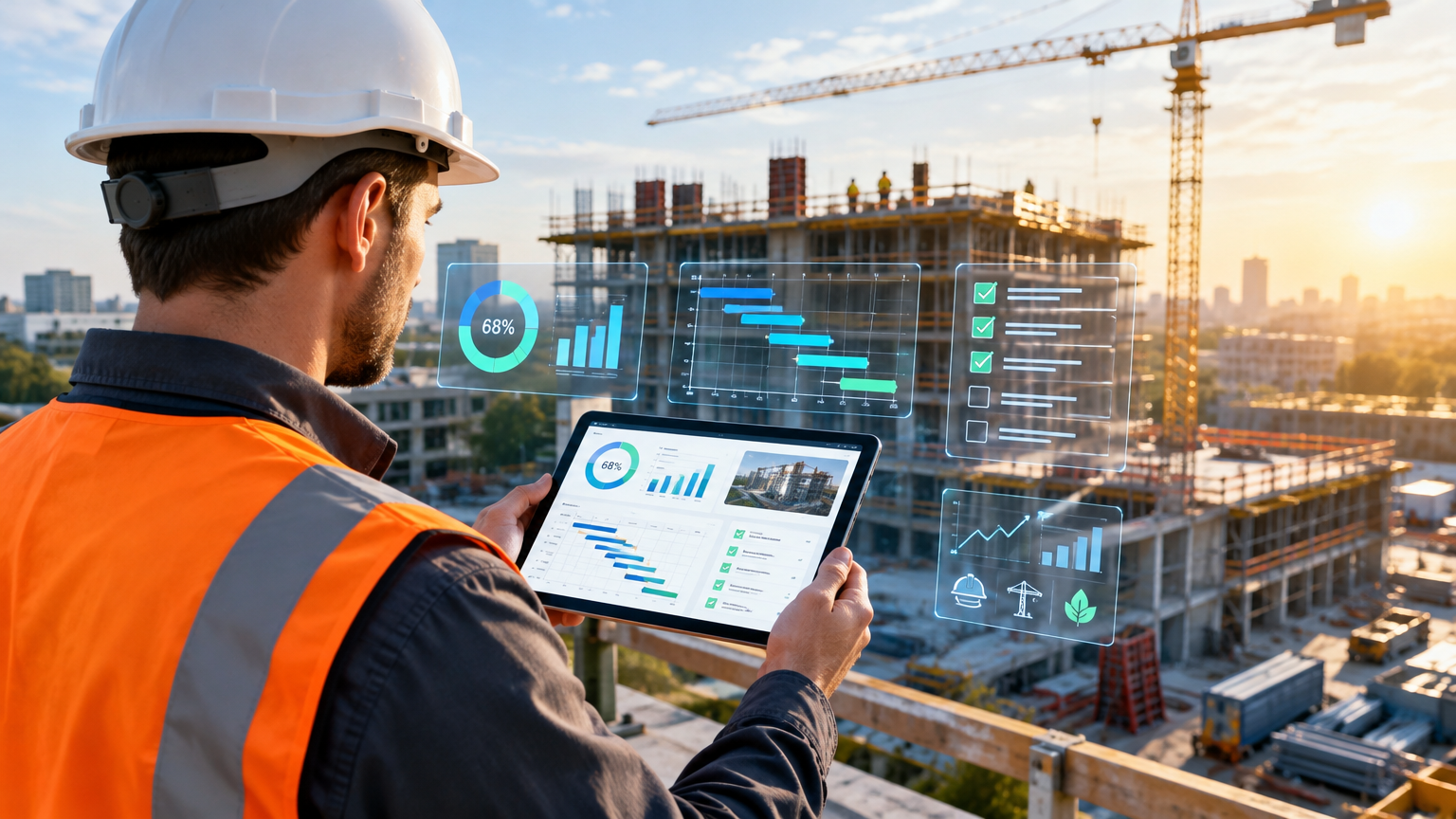Tecnologia e digitalização na gestão de obras